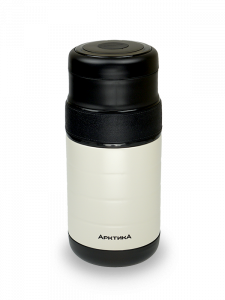 Термос для еды с тремя контейнерами вакуумный, бытовой, тм «Арктика», 1.3 л, арт. 308-1300 termos_dlya_edy_s_tremya_konteynerami_vakuumnyy_bytovoy_tm_arktika_1_3_l_art_308_1300