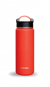 Термос для напитков 530 мл termos_bytovoy_vakuumnyy_pitevoy_tm_arktika_krasnyy_530ml_art_708_530