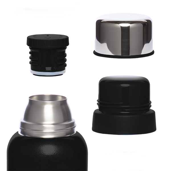 Термос с узким горлом 1,2 л termos_bytovoy_vakuumnyy_dlya_napitkov_tm_arktika_1200ml_art_106_1200_chernyy