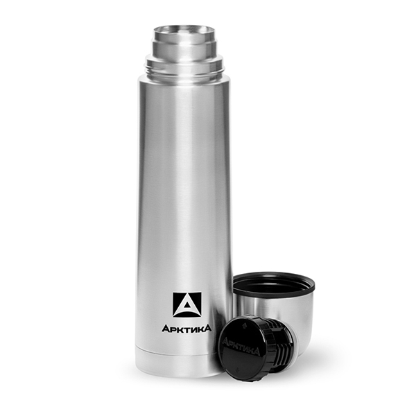 Классический термос 1 л с узким горлом termos_bytovoy_vakuumnyy_pitevoy_tm_arktika_1000_ml_art_101_1000