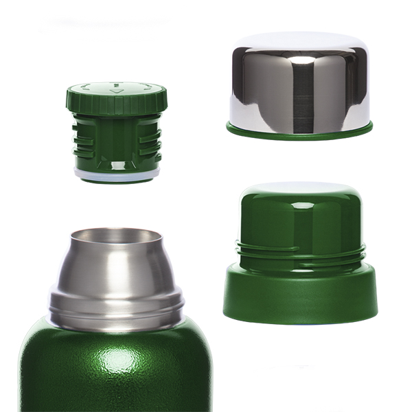 Термос с узким горлом 750 мл termos_bytovoy_vakuumnyy_dlya_napitkov_tm_arktika_750_ml_art_106_750_zelyenyy