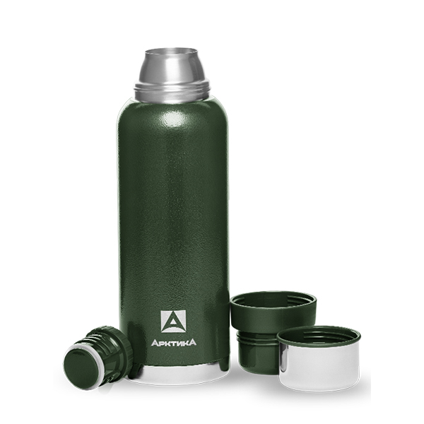 Термос с узким горлом 750 мл termos_bytovoy_vakuumnyy_dlya_napitkov_tm_arktika_750_ml_art_106_750_zelyenyy