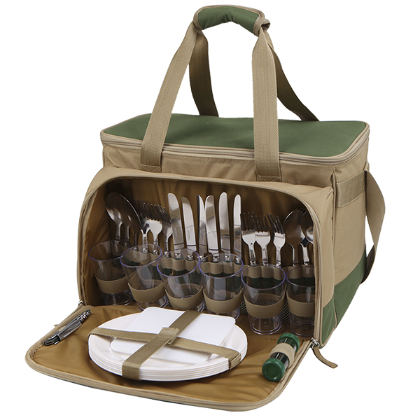 Набор для пикника Арктика на 6 персон nabor_dlya_piknika_tm_arktika_art_4100_6_zelenyy_s_risunkom