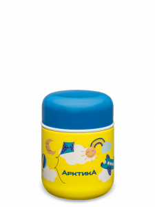 Термос-бочонок для еды "Арктика", 280 мл (облака) termos_bochonok_bytovoy_vakuumnyy_dlya_edy_tm_arktika_280_ml_oblaka_art_411_280
