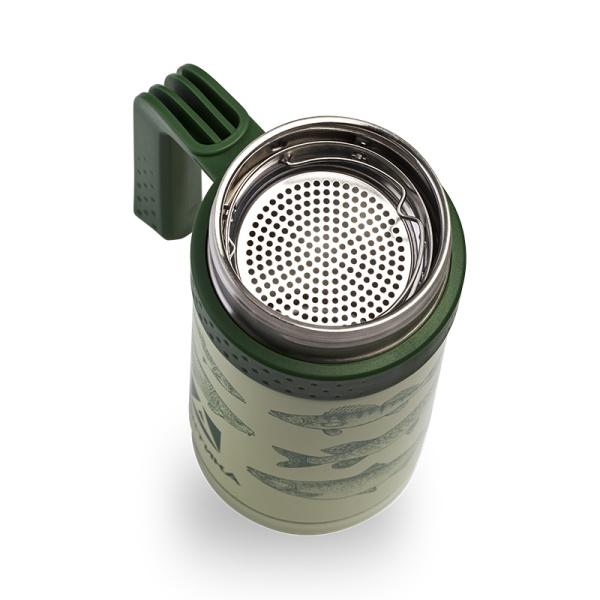 Термос-кружка c ручкой 500 мл termos_kruzhka_vakuumnaya_avtomobilnaya_tm_arktika_500_ml_412_500_zelenaya