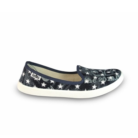 Мокасины с белыми звездами