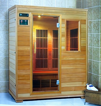 Инфракрасная 4-х местная сауна Канадский кедр infrakrasnaya_sauna_1550kh1100kh1900_kanadskiy_kedr