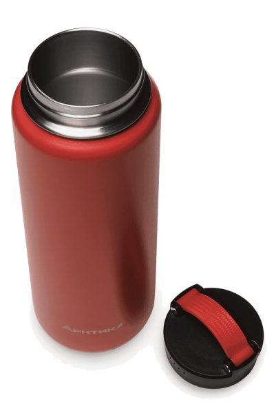 Термос для напитков 530 мл termos_bytovoy_vakuumnyy_pitevoy_tm_arktika_chyernyy_530ml_art_708_530