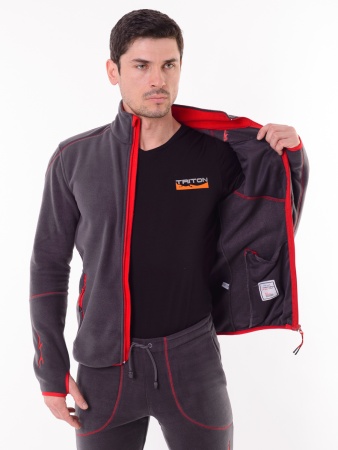 Костюм "РИЧ" (Флис, Серый) TRITON