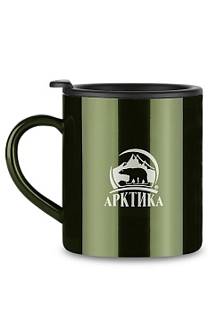 Термокружка неваккумная Арктика 300 мл termokruzhka_nevakkumnaya_tm_arktika_300ml_art_802_300_bolotnaya