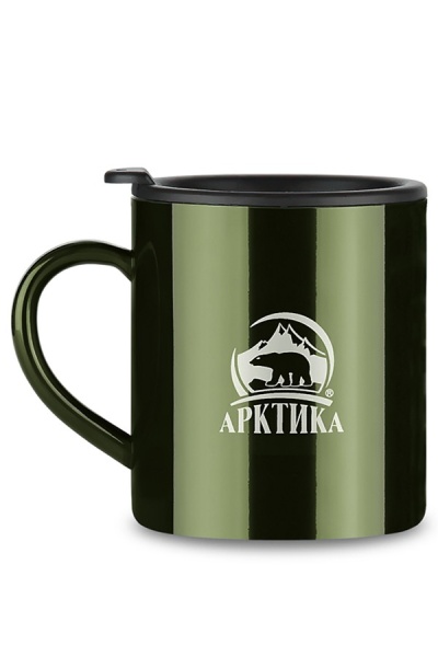 Термокружка неваккумная Арктика 300 мл termokruzhka_nevakkumnaya_tm_arktika_300ml_art_802_300_bolotnaya
