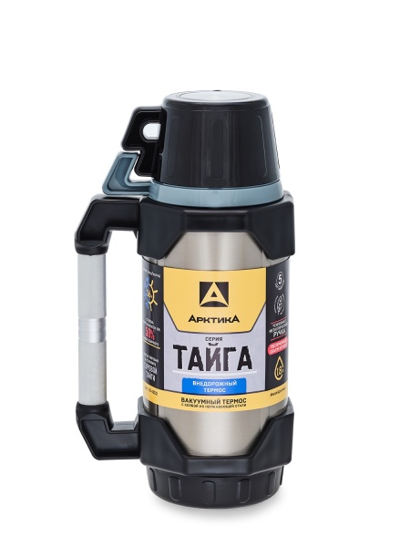 Термос "Тайга" 1,8 л termos_bytovoy_vakuumnyy_pitevoy_tm_arktika_1800_ml_art_110_1800
