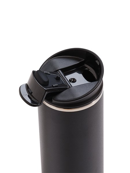 Термос-кружка вакуумный, бытовой, тм «Арктика», 0.48 л, арт. 710-480 чёрный termos_kruzhka_vakuumnyy_bytovoy_tm_arktika_0_48_l_art_710_480_chyernyy