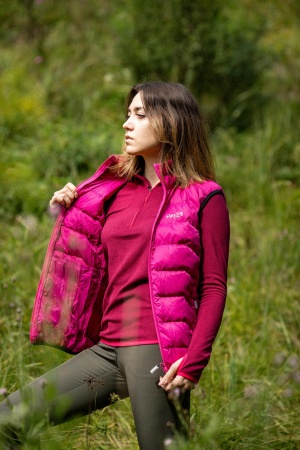 Толстовка женская "Тахо" (флис 150гр, т.фуксия) PAYER Толстовка женская "Тахо" (флис 150гр, т.фуксия) PAYER