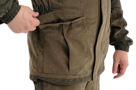 Костюм "Магнум Осень" (исландия, хаки)(проклееный)