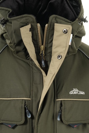 Костюм «Камчатка 2020» (таслан, хаки) GRAYLING