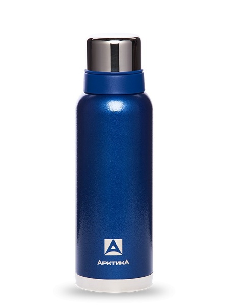 Термос с узким горлом 1,2 л termos_bytovoy_vakuumnyy_dlya_napitkov_tm_arktika_1200ml_art_106_1200_siniy
