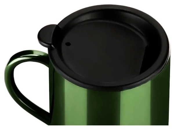 Термокружка 200 мл болотная termokruzhka_nevakkumnaya_tm_arktika_200ml_art_802_200_bolotnaya