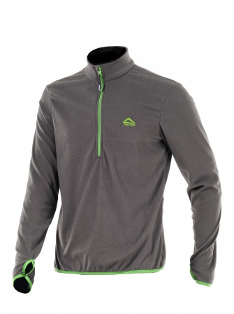 Толстовка «Тахо» (флис 150гр, серый с зеленым) PAYER  Толстовка «Тахо» (флис 150гр, серый с зеленым) PAYER