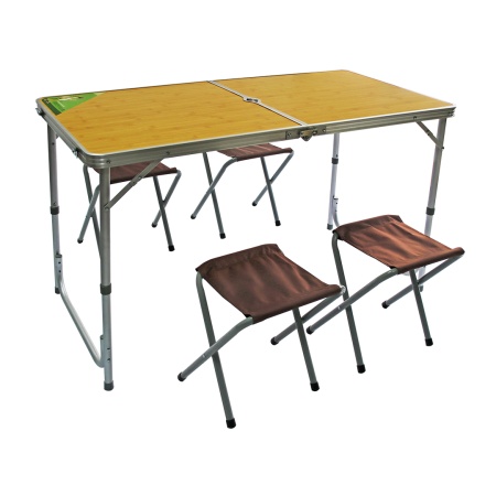 Стол раскладной + 4 табурета 