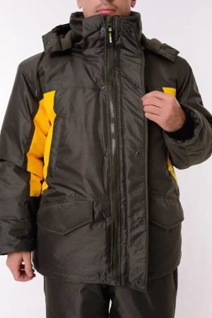 Костюм "ФИШЕР -45" (Таслан) Зеленый / Желтый