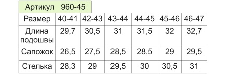 Сапоги мужские Speci.ALL CLASS с надставкой