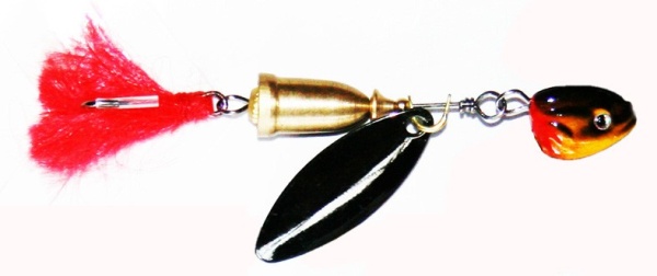 блесна вращающаяся с колокольчиком и подгрузом (1 лепесток) 14гр (уп-5шт) blesna_vrashch_s_kolok_podgruz_1lep_14gr_up_5sht_2