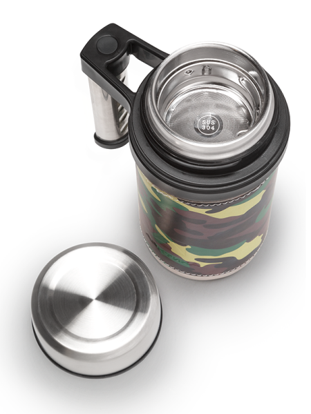 Термос-кружка с ручкой 500 мл termos_kruzhka_vakuumnaya_bytovaya_s_ruchkoy_tm_arktika_500_ml_art_406_500_khaki