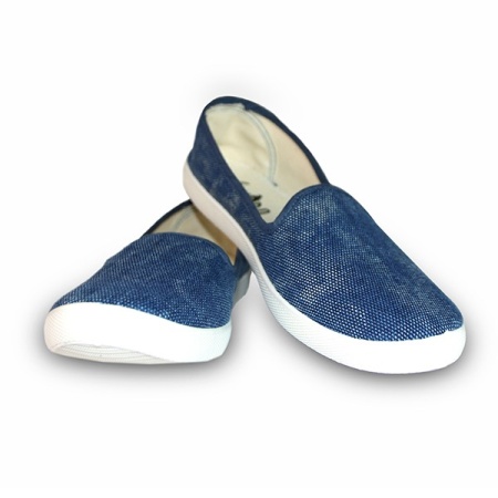 Мокасины джинса