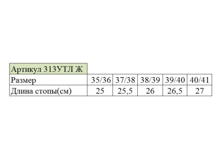 Полусапожки женские утепленные из ЭВА