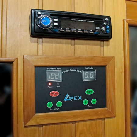 Инфракрасная 4-х местная сауна Hemlock  Инфракрасная 4-х местная сауна Hemlock