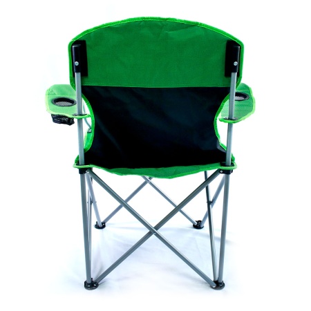 Кресло раскладное с мягкими подлокотниками и двумя подстаканниками