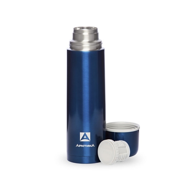 Термос для напитков 500 мл termos_bytovoy_vakuumnyy_dlya_napitkov_tm_arktika_500_ml_art_102_500_siniy