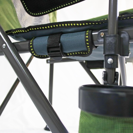 Раскладное кресло с подлокотниками 