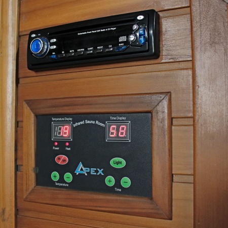 Инфракрасная 4-х местная сауна Канадский кедр Инфракрасная 4-х местная сауна Канадский кедр