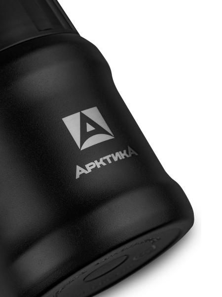 Термос для еды 0.5 л, чёрный termos_dlya_edy_vakuumnyy_bytovoy_tm_arktika_0_5_l_art_311_500_chyernyy