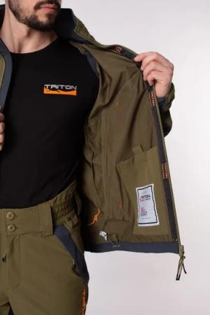 Костюм "REPTIL" (SoftShell APEX, Хаки) TRITON