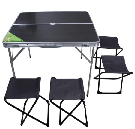 Стол раскладной+ 4 табурета