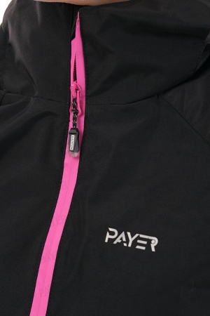 Ветровка «Бриз» (таслан, черный/фуксия) PAYER