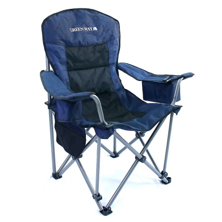 Кресло раскладное с изотермическим карманом и подстаканником