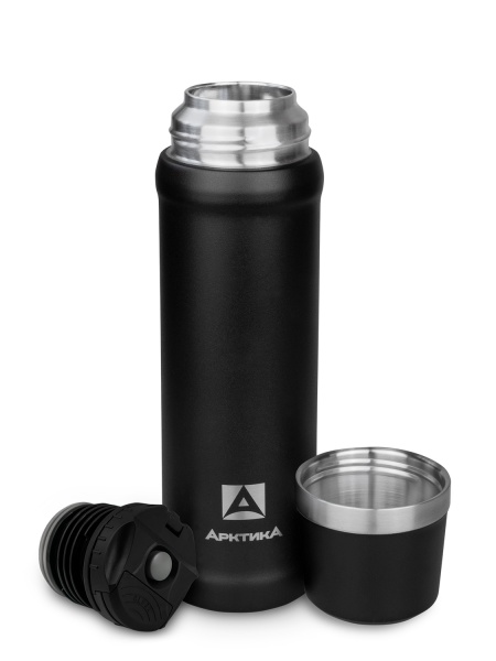 Термос бытовой, вакуумный, питьевой тм "Арктика", 600 мл, арт.111-600 (чёрный) termos_bytovoy_vakuumnyy_pitevoy_tm_arktika_600_ml_art_111_600_chyernyy
