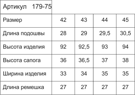 Сапоги мужские рыбацкие