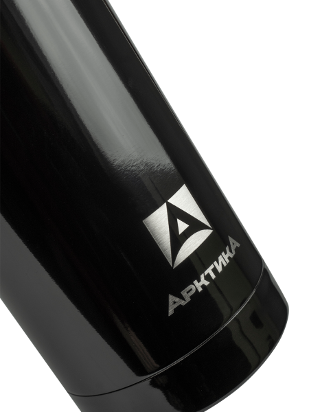 Термос бытовой вакуумный (для напитков), тм "Арктика" 1000 мл, арт. 102-1000 (чёрный оникс глянцевый termos_bytovoy_vakuumnyy_dlya_napitkov_tm_arktika_1000_ml_art_102_1000_chyernyy_oniks_glyantsevyy