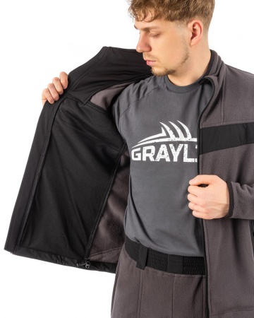 Костюм  «Farvater» (Фарватер) (флис, графит) GRAYLING
