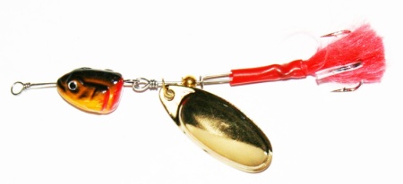 блесна вращающаяся с подгрузом (1 лепесток) 22,5гр(уп-5шт)